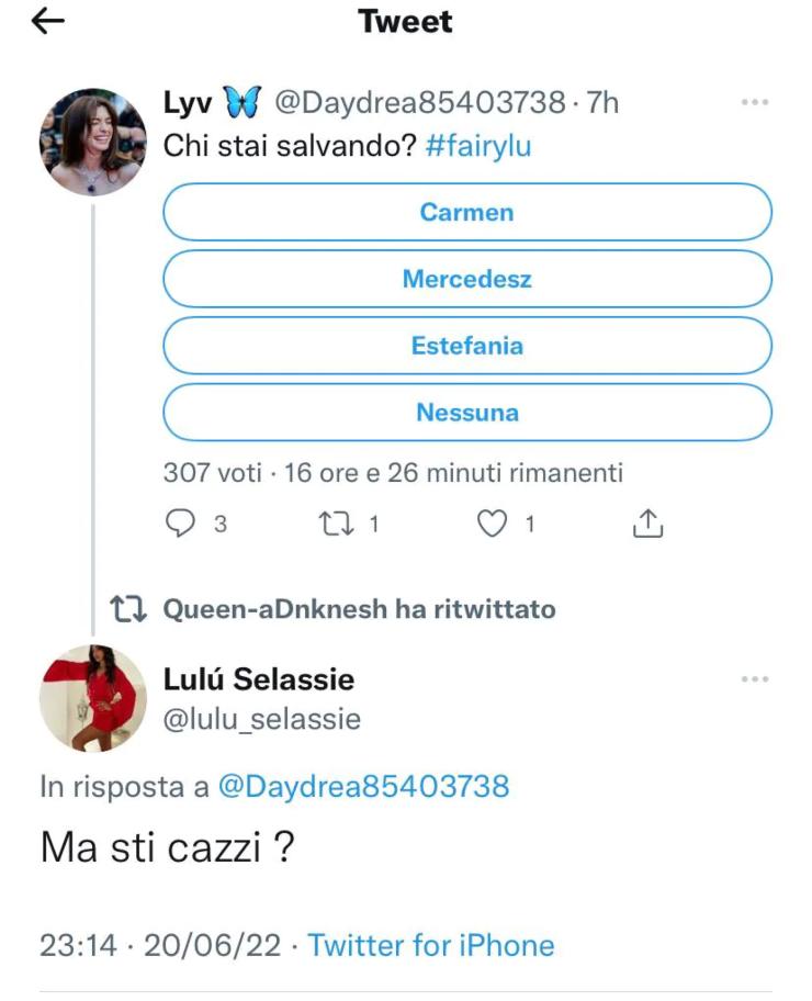 lulù selassiè screen