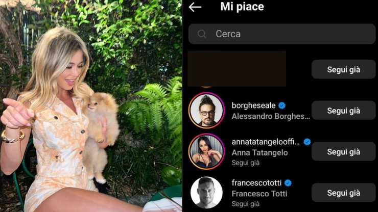 diletta leotta francesco totti like