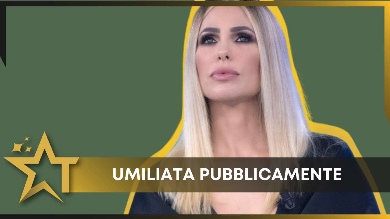 ilary blasi umiliata