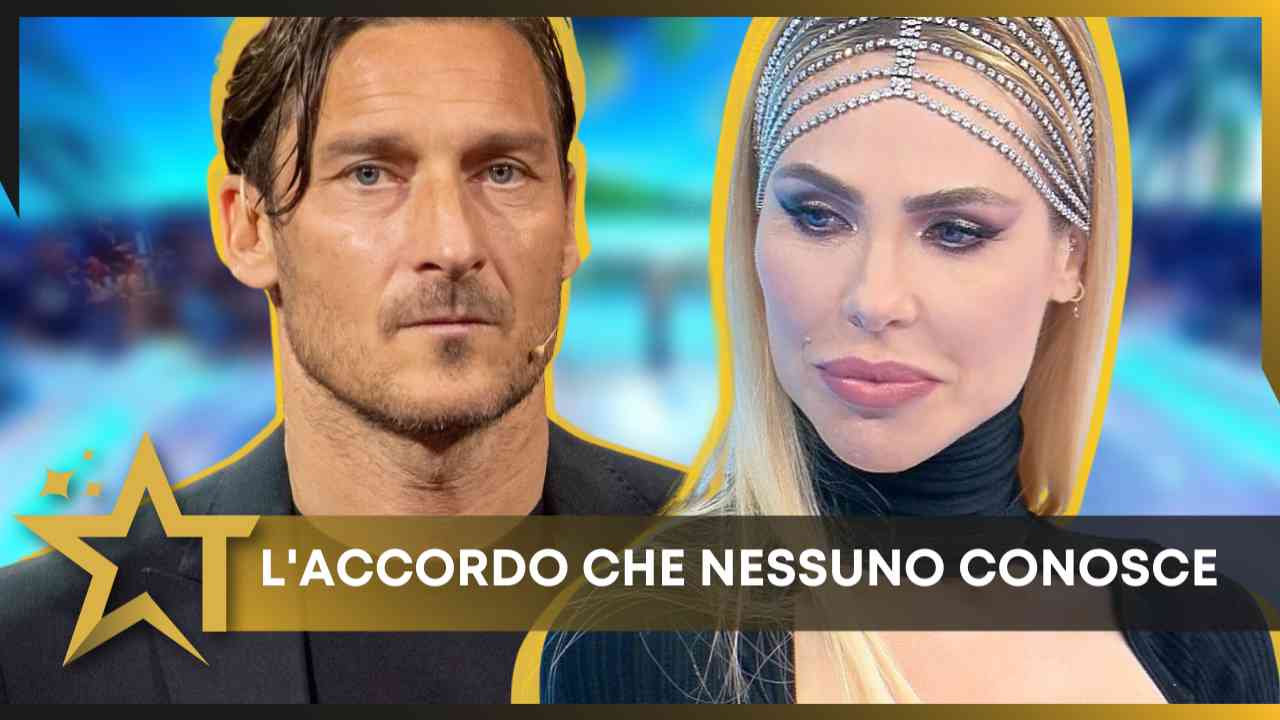 totti ilary blasi accordo