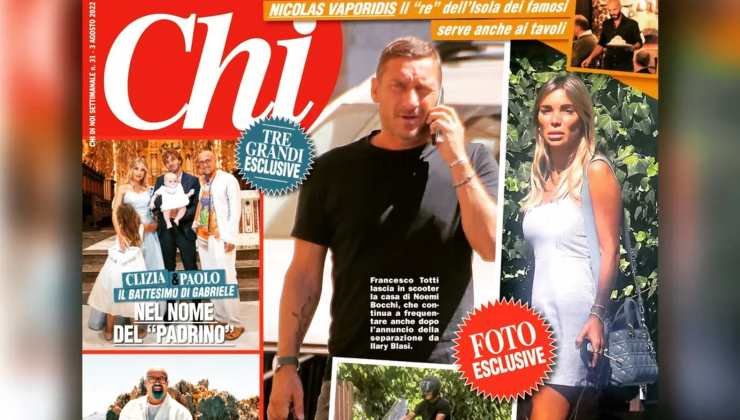 totti noemi paparazzati