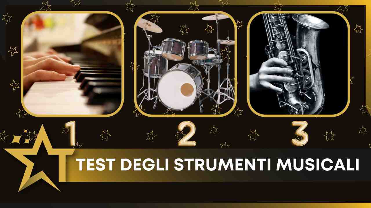 Test strumenti musicali