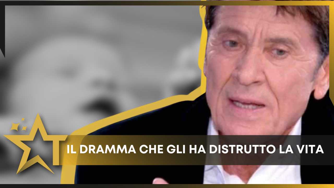 gianni morandi lutto