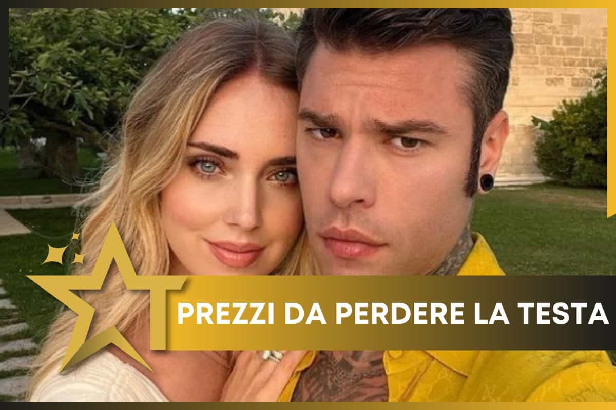 prezzi resort chiara ferragni e fedez