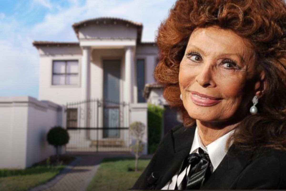 Sophia Loren, casa incredibile